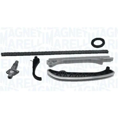 Abbildung von MAGNETI MARELLI 341500001060 Steuerkettensatz mit Dichtung ohne Zahnrad Kette geschlossen, Simplex MERCEDES BENZ: A Klasse, B Klasse