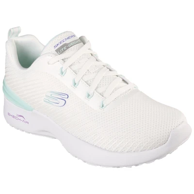 Abbildung von Skechers Damen Skech AIR Dynamight Luminosity Sneaker, White Mesh/Mint Trim, 37 EU
