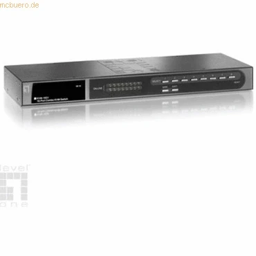 Abbildung von Digital data communication LevelOne KVM 1631 16 Port USB/PS2 Combo