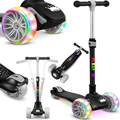 Abbildung von KIDIZ Cityroller, Roller Kinder Scooter X Pro2 Dreiradscooter mit PU LED Leuchten