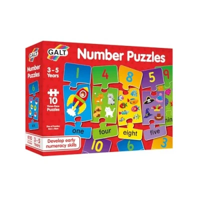 Abbildung von Galt Toys, Number Puzzles, Numbers Jigsaw Puzzle for Kids, Ages 3 Years Plus