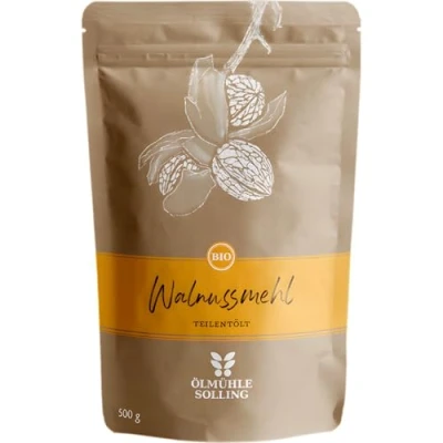 Abbildung von Ölmühle Solling Walnussmehl EG Bio, 1er Pack (1 x 500 g)