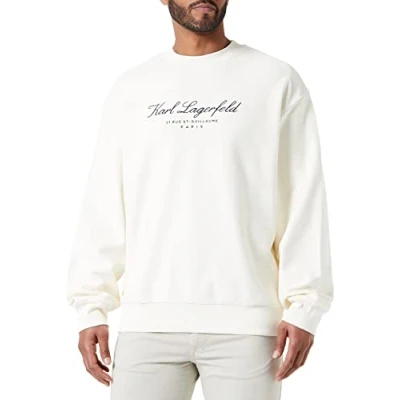 Abbildung von Karl LAGERFELD Herren Hotel Sweatshirt Aus Weiß L