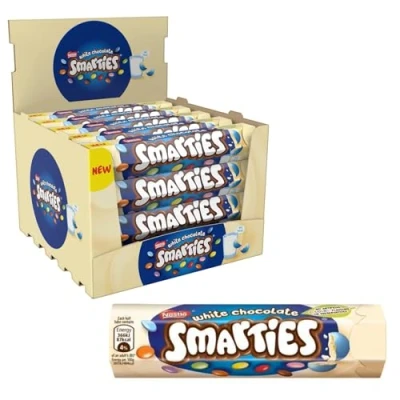 Abbildung von Confetti Pralinen Smarties White Schokolade weiß 20 Tuben Maxi à 120 g