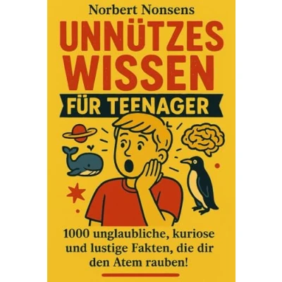 Abbildung von Unnützes Wissen für Teenager: 1000 unglaubliche, kuriose und lustige Fakten, die dir den Atem rauben!