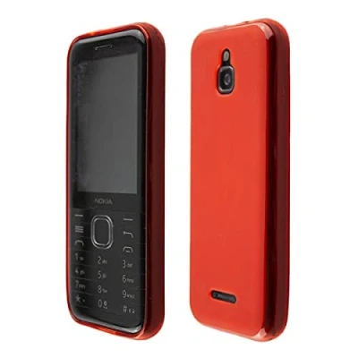 Abbildung von caseroxx TPU Hülle kompatibel mit Nokia 8000 4G, Handy Tasche (TPU in rot)