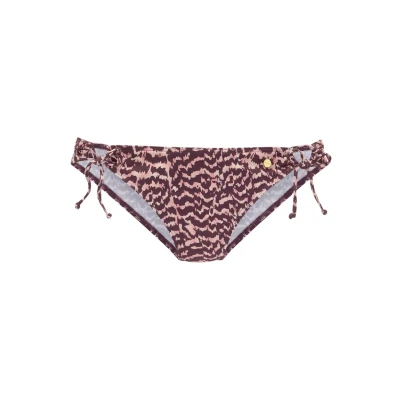 Abbildung von Lascana Bikinihose, Damen, Größe: 42, Bordeaux bedruckt