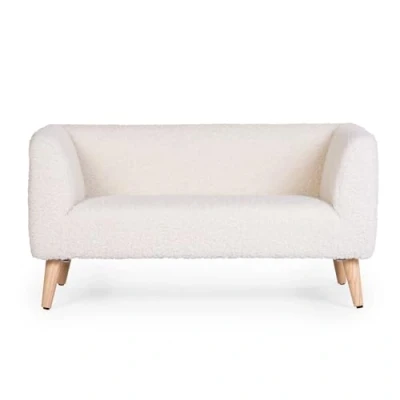 Abbildung von Childhome Kids Teddy Sofa, Naturweiß, Kindersofa, Kindercouch, Kinder