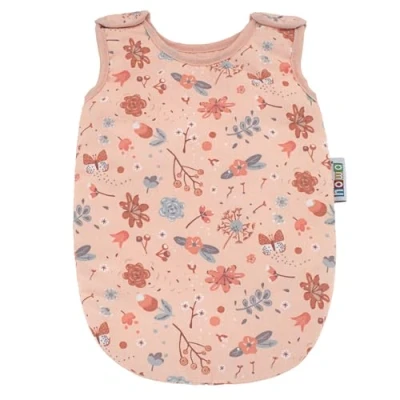 Abbildung von howa Puppen Schlafsack miniflowers, weich gepolstert, für bis 48 cm