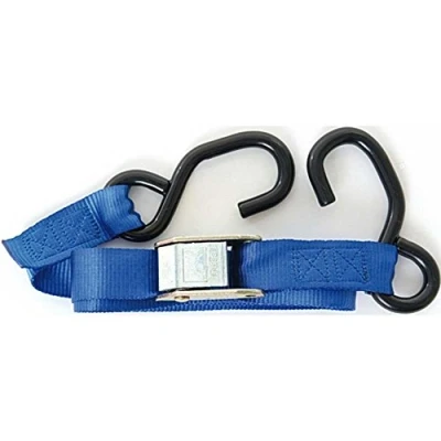 Abbildung von Unbekannt Motorrad Spanngurte + Haken Tie Down 30mmx3m Zugkraft 1080 kg blau O10 6734L