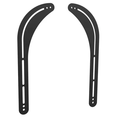 Abbildung von RICOO Soundbar Halterung Boxen Lautsprecher Adapter LH039 für Montage am TV oder Wandhalterung, Universal Lautsprecherhalterung Wandhalterung Fernseher Ständer Standfuss
