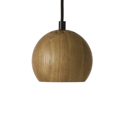 Abbildung von FRANDSEN Hängeleuchte Ball, eiche, Ø 12 cm, Holz