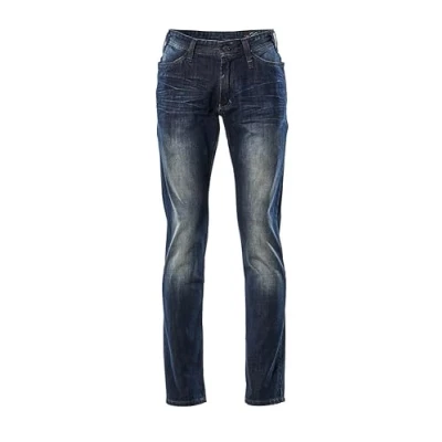 Abbildung von Mascot 15379 869 76 Frontline Manhattan Jeans, Gewaschener Blauer Denim, W33L36 Größe