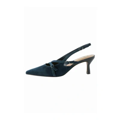 Abbildung von Next Forever Comfort Buckle Regular FIT Pumps, Damen, Größe: 41, Navy Schuhe