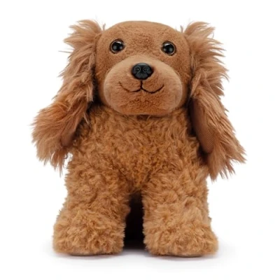 Abbildung von Zappi Co Julie Cocker Spaniel Kuscheltier (22cm) Charme zum Knuddeln Weich, Flauschig &amp; Aus recycelten Materialien Niedlicher Schlappohr Freund