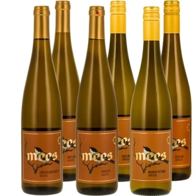 Abbildung von WEINGUT MEES Weißwein fruchtig lieblich edelsüß süß Probierpaket hochwertige Weissweine von der Nahe Als Weinprobe &amp; Geschenk Wein Verkostungs Set aus Deutschland Paket (6 x 750 ml)