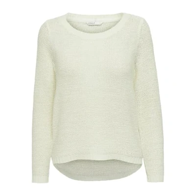 Abbildung von ONLY Onlgeena Strickpullover, Damen, Größe: Small, Cloud dancer