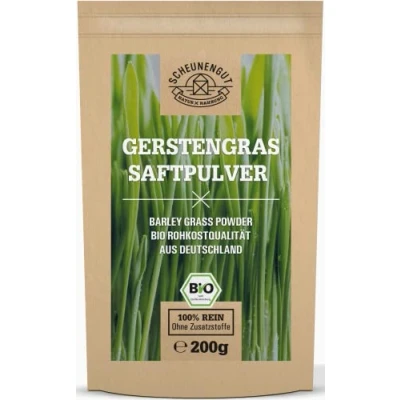 Abbildung von Scheunengut® Bio Gerstengrassaft Pulver 200 g