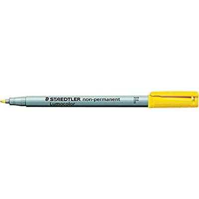 Abbildung von Staedtler Folienstift Lumocolor F nonpermanent gelb