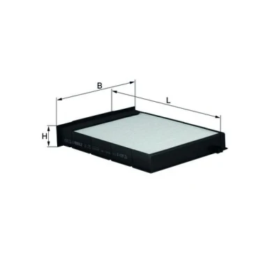 Abbildung von Filter, Innenraumluft MAHLE ORIGINAL LA 175