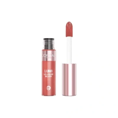 Abbildung von L&#039;Oréal Paris Lumi Le Liquid Blush Glowy True Rose 630, flüssiger mit einem frisch schimmernden Farbglanz, 10 ml