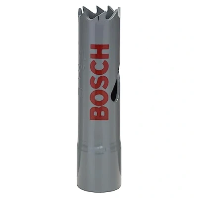 Abbildung von Bosch Accessories Professional 1x Lochsäge HSS Bimetall für Standardadapter (für Metall, Aluminium, rostfreiem Edelstahl, Kunststoffen und Holz, Ø 16 mm, Zubehör Bohrmaschine)