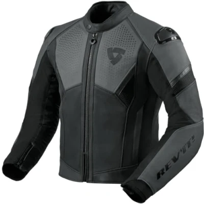 Abbildung von REV&#039;IT! Matador Lederkombijacke schwarz/anthrazit 48 Herren