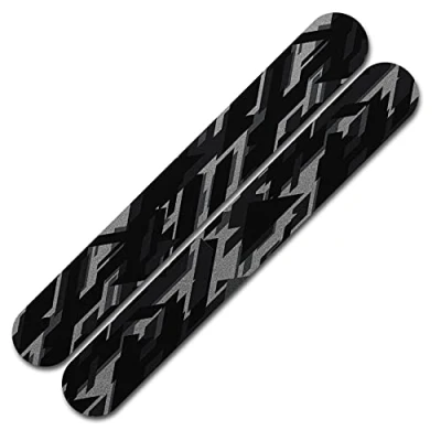 Abbildung von Finest Folia Fahrrad Kettenstreben Schutz Aufkleber Folie Lackschutz R160 (18 Future Silber Metallic)