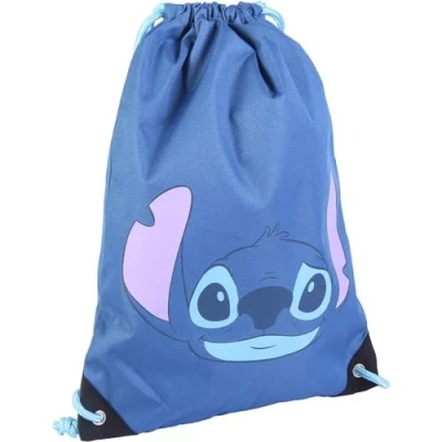 Abbildung von CERDÁ LIFE&#039;S LITTLE MOMENTS Bolsa Mochila Cuerdas Infantil de Stitch Licencia Oficial Disney, Saco Unisex niños, Azul, Pequeño