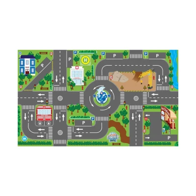 Abbildung von Kids Globe Spielteppich mit LED Ampeln 72 x 120 cm
