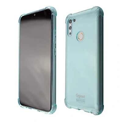 Abbildung von caseroxx TPU Hülle kompatibel mit Gigaset GS4 / Senior, Handy Tasche (TPU in hellblau)