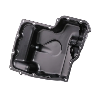 Abbildung von VAICO V25 0652 Ölwanne mit Ölablassschraube Dichtring, ohne Ölwannendichtung Stahlblech Original Qualität FORD: Transit Mk6 Bus