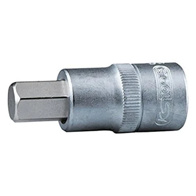 Abbildung von KS Tools 911.1805 1&quot; Bit Stecknuss Innensechskant, kurz, 14 mm