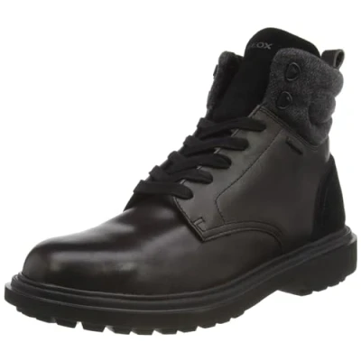 Abbildung von Geox U Faloria B ABX Schnürstiefelette, Herren, Größe: 40, Black Schuhe