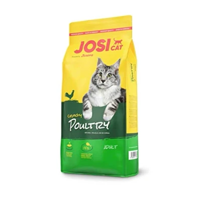 Abbildung von JosiCat Crunchy Poultry (1 x 10 kg), Premium Trockenfutter für ausgewachsene Katzen, Katzenfutter, powered by JOSERA, 1er Pack