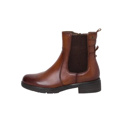 Abbildung von Tamaris Comfort Plateaustiefelette, Damen, Größe: 41, Cognac Schuhe