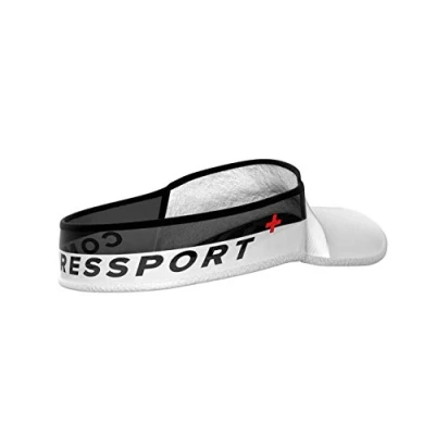 Abbildung von COMPRESSPORT Erwachsene (Unisex) Visor Ultralight Laufvisier, Weiß, eine Größe
