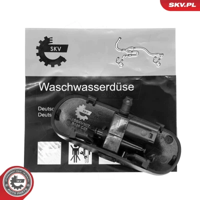 Abbildung von ESEN SKV 15SKV307 Spritzdüsen vorne rechts beheizt AUDI: A6 C7 Avant, Allroad, Limousine