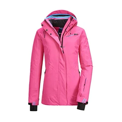 Abbildung von Killtec Damen Cimetta WMN Ski Jckt E Funktionsjacke Mit Abzippbarer Kapuze Und Schneefang, pink, 34