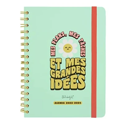 Abbildung von Mr.Wonderful Agenda Teen 2023 2024 Wochenkalender Meine Pläne, Aufgaben und großen Ideen