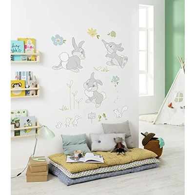 Abbildung von Komar Wandtattoo &quot;Thumper in the Garden&quot;, (13 St.), 50x70 cm (Breite x Höhe), selbstklebendes