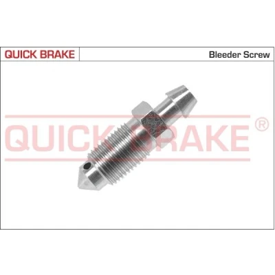 Abbildung von Entlüfterschraube, ventil QUICK BRAKE 0017, 10 Stück