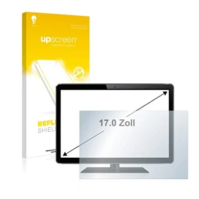 Abbildung von upscreen 17&quot; Entspiegelungs Schutzfolie für 17,0 Zoll Tablets (43.2 cm) [368 x 229 mm, 16:10] Anti Reflex Displayschutz Folie Matt