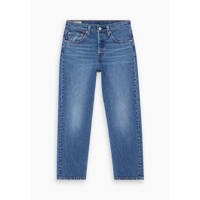 Abbildung von Levi&#039;s 501 CROP Jeans Straight Leg, Damen, Größe: 24x26, Erin can&#039;t wait stretch