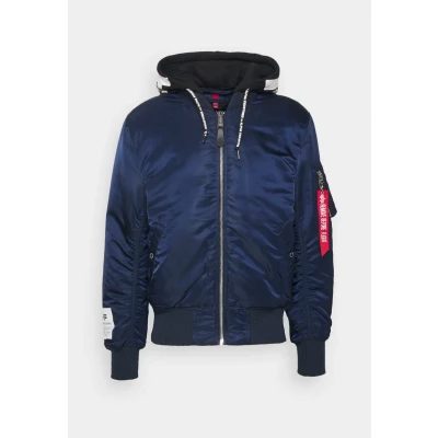 Abbildung von Alpha Industries Bomberjacke, Herren, Größe: Large, Ultra navy