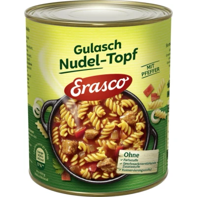 Abbildung von Erasco Gulasch Nudel Topf 800G