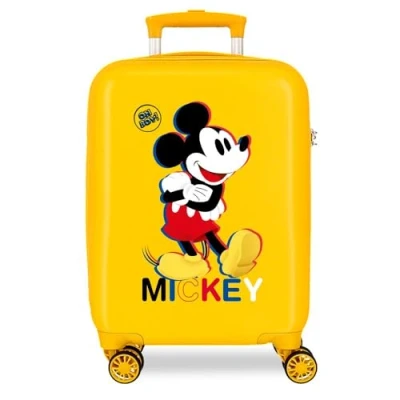 Abbildung von Disney Joumma Mickey, 3D Kinderkoffer, gelb, 45 x 31 20 cm, starr, 1,8 kg, ABS, 27,9 l, Handgepäck, Talla única, Kabinenkoffer