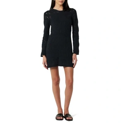Abbildung von The Drop Damen Gehäkeltes Mikro Mini Kleid Laney, Schwarz, XXL