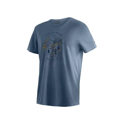 Abbildung von Maier Sports Dieter Print Herren Funktionsshirt, Freizeitshirt mit Aufdruck, Regular Fit