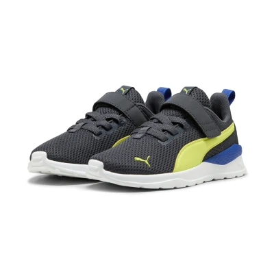 Abbildung von Puma Anzarun LITE Unisex Laufschuh Straße für Kinder, Größe: 30, Galactic gray/lemon sherbert/black Schuhe